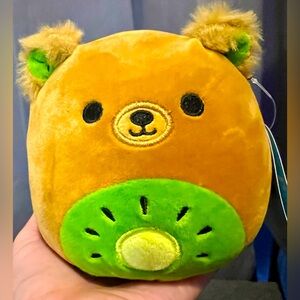 NWT Mitchard The Kiwi Bear Squishmallow 5" Teddy Bear Crossover